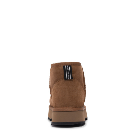 EMU Australia Suede Snow Boots Platform Chestnut W13304-CHEB