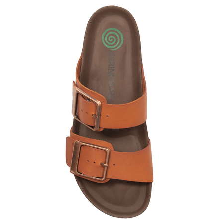 Dr. Brinkmann Leather Women's Sandals Orange 700686-62