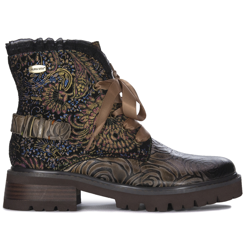 Laura Vita Women's Kouleo 47 Marron Leather Boots