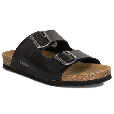 Dr. Brinkmann Women's Slides Black