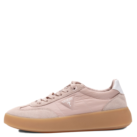 Guess Stylowe Sneakersy Platformowe Damskie Sznurowane Różowe FLPPAR-FAB12-PINK