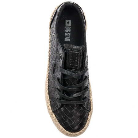 Espadryle Big Star JJ274396 Black Czarne