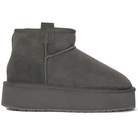 EMU Australia botki damskie Foy Flatform Micro Charcoal