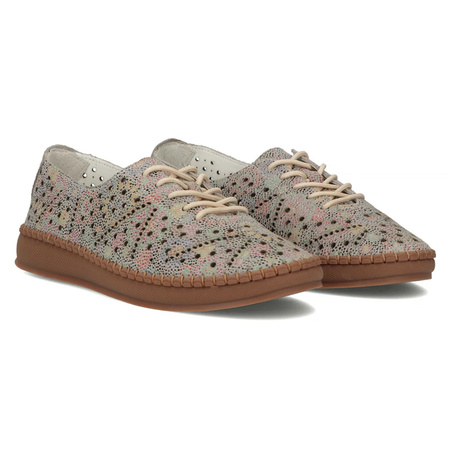 Filippo Leather Multicolor Low Shoes