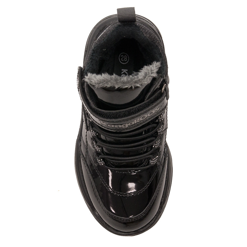 Botki dla dziewczynki Kangaroos 18789-5500 Jet Black/Mono