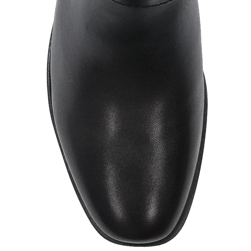 Botki Guess FL7FRZ LEA09 FLORIZA Black skórzane Czarne