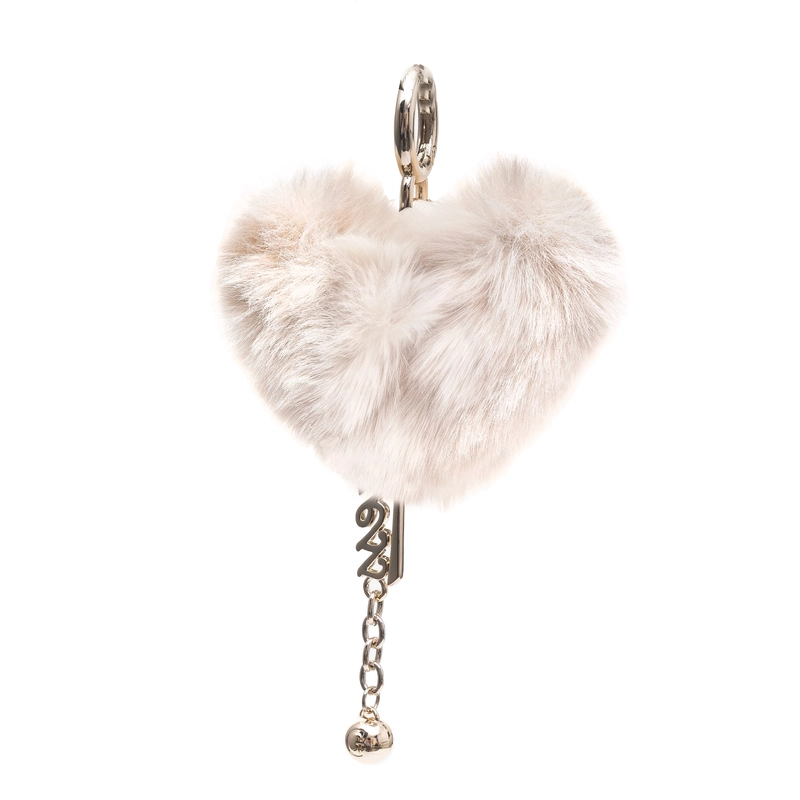 Guess Women's Decorative Keychain Beige RW7582P6401-BONE