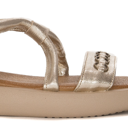 Maciejka women's Gold Sandals