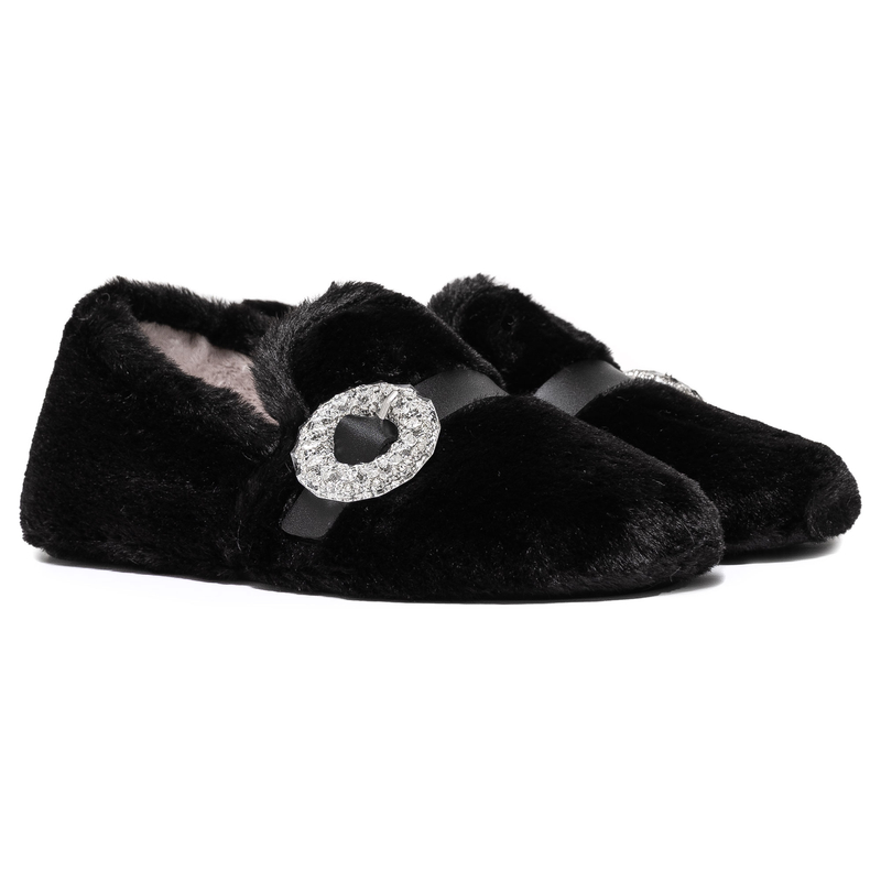 Macarena Negro Home Slippers