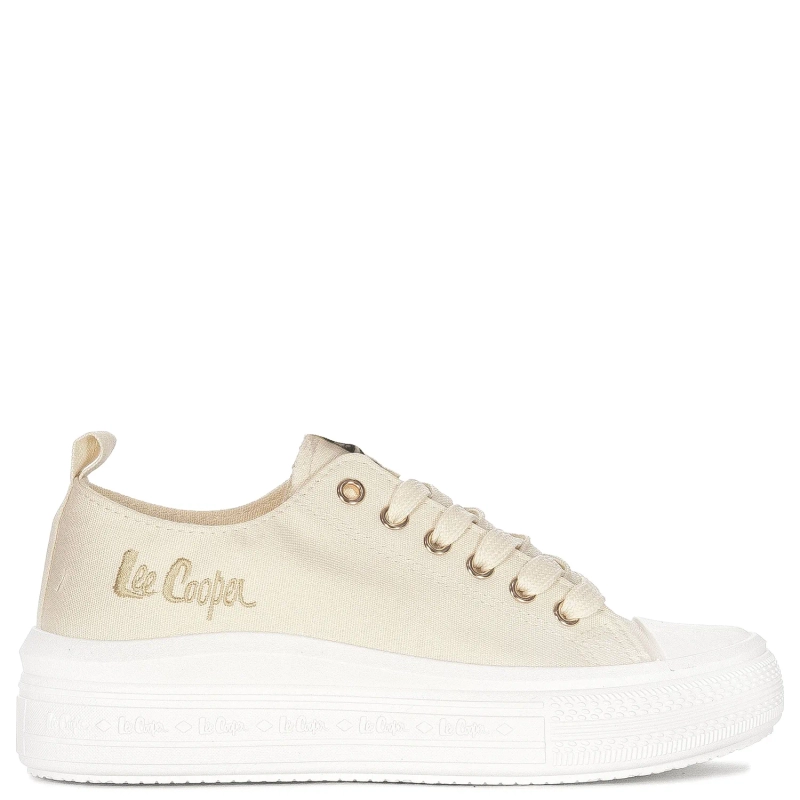 Lee Cooper Women's Beige Sneakers