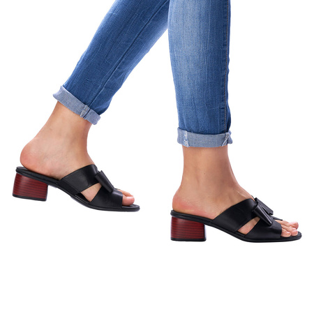 Remonte Women's Leather Velcro Black