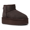EMU Australia Stinger Micro Flatform Chocolate Boots