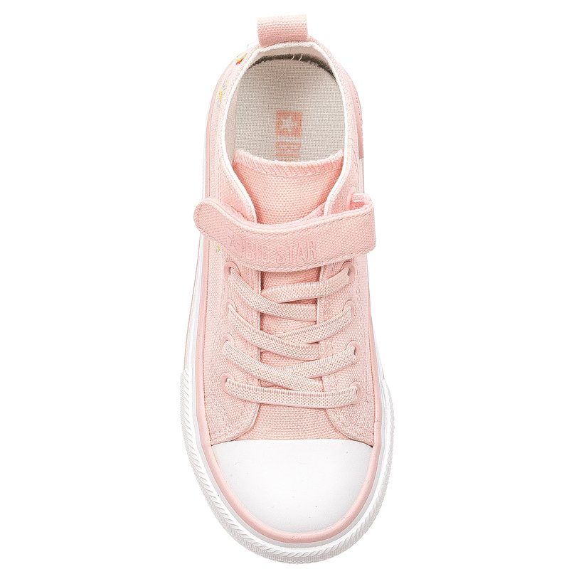 Big Star Trampki dziecięce dziewczęce Pink Różowe