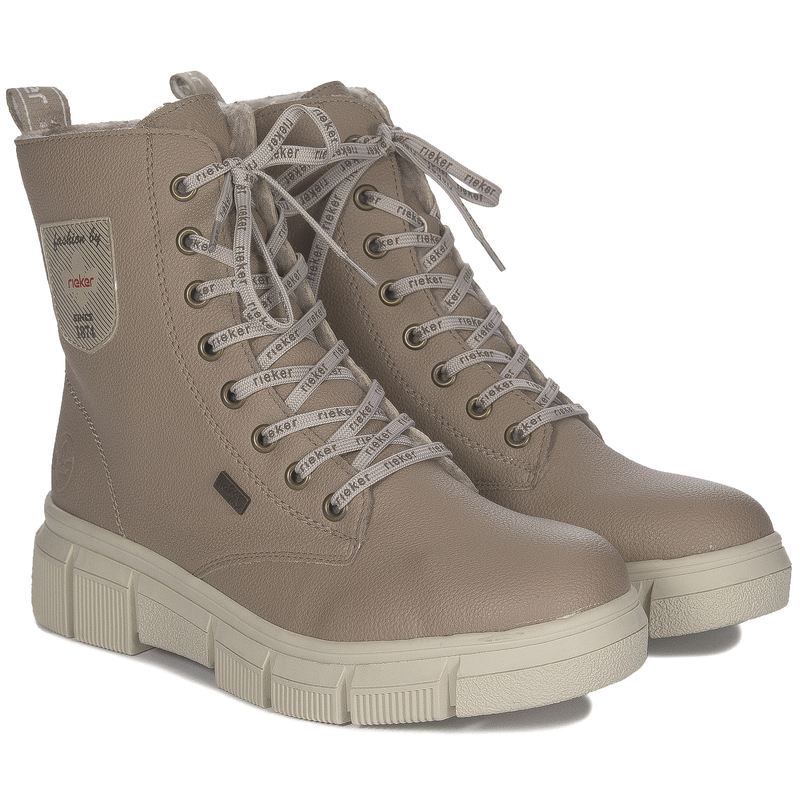 Rieker X3410-20 Warned Beige Boots