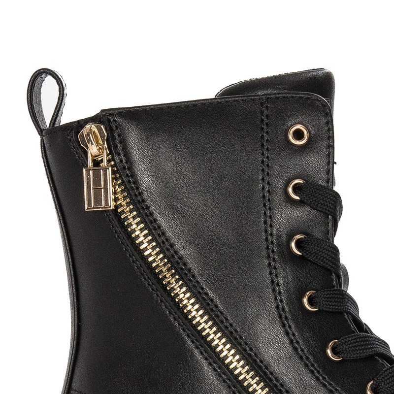 Tommy Hilfiger Botki Damskie Czarne