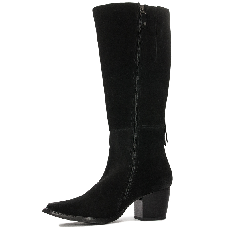 Maciejka 05774-01/00-6 Black Knee-High Boots
