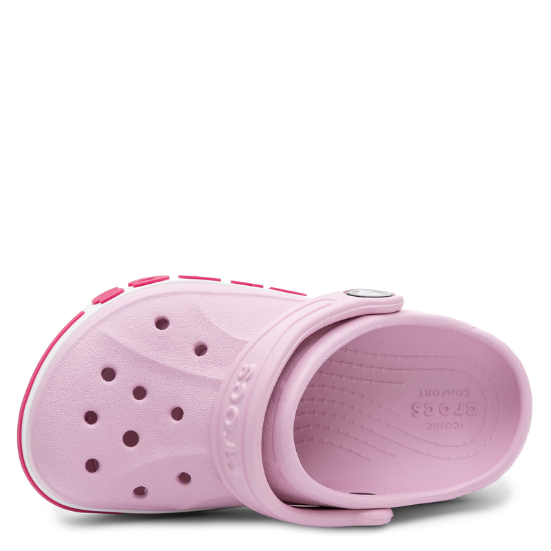 Crocs Bayaband Clog Kids' Lightweight Clogs Pink 207018-6TG