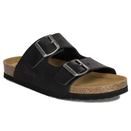 Dr. Brinkmann Women's Slides Black