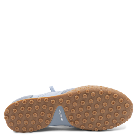 Hoff Skórzane Sneakersy Damskie Zamszowe Niebieskie 12661005