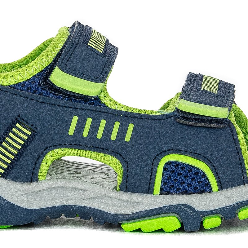 Kangaroos Sandały dziecięce DK Navy Lime
