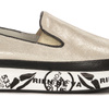 S.Barski Women's Low shoes Leather Gold