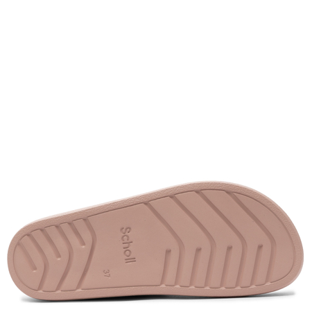 Scholl Leather Ergonomic Platform Toe-Post Sandals Pink F01219-1048