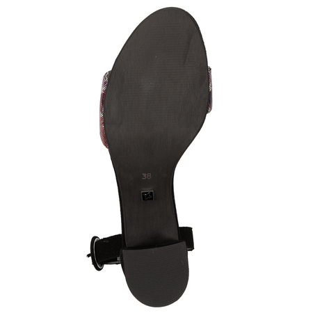 Maciejka Women's Leather Stiletto Sandals Black