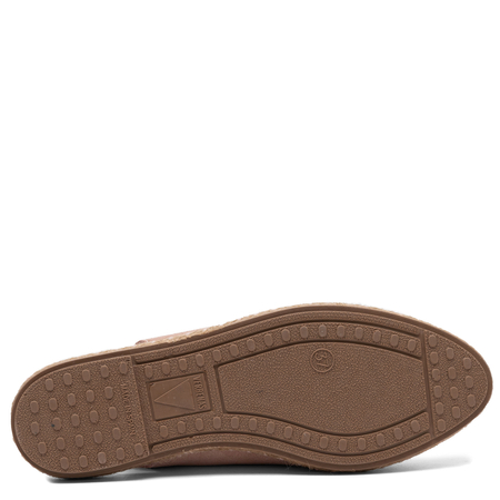 Verbenas Kiara Espadrilles Women's Suede Pink KIARA-SER-TAN-ANT