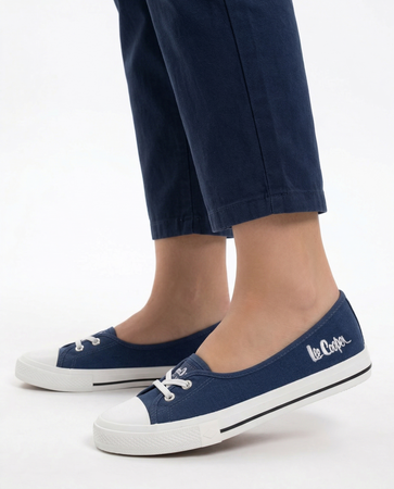Lee Cooper Trampki Balerinki Granatowe Tkanina LCW-26-31-4355L