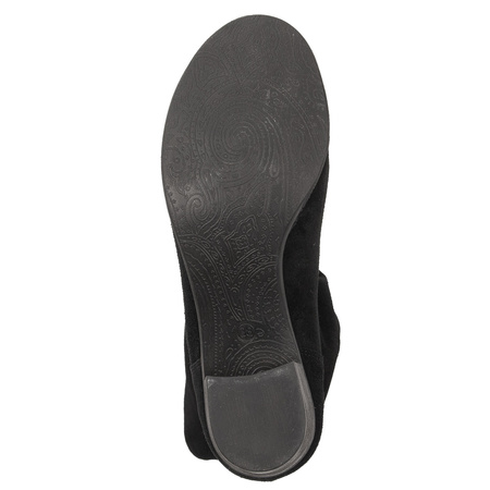 Maciejka Women's Leather Velour Boots Black