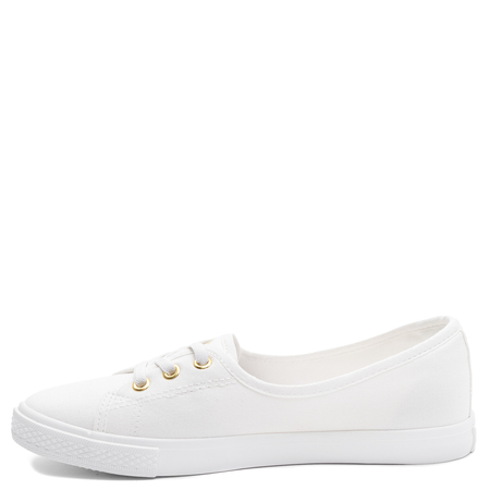 Lee Cooper Women's Chunky Platform Sneakers Beige White LCW-26-02-4043L
