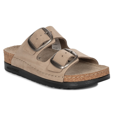 Dr. Brinkmann Women's Slides Beige