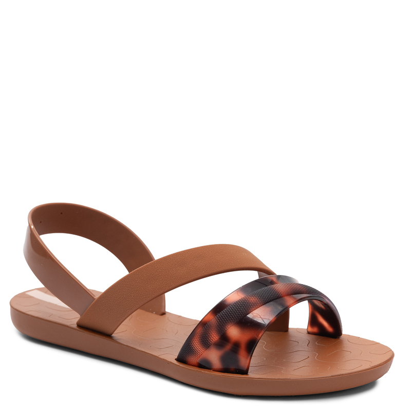 Ipanema Vibe Sandały Damskie z Motywem Zwierzęcym Brązowe 83767-BR604