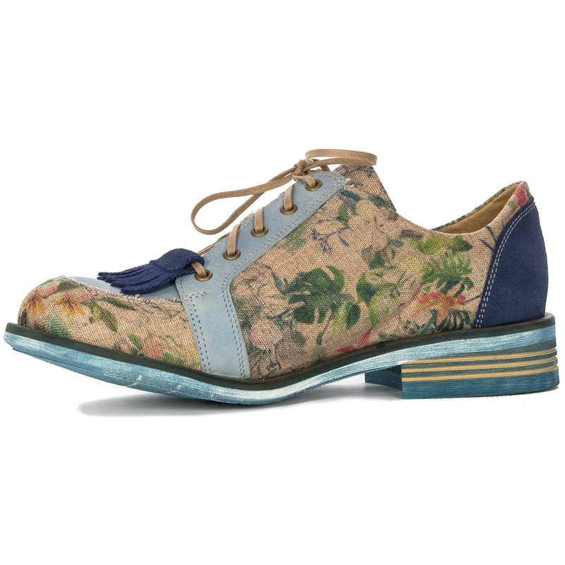 Maciejka Women's Light Blue Flat Shoes