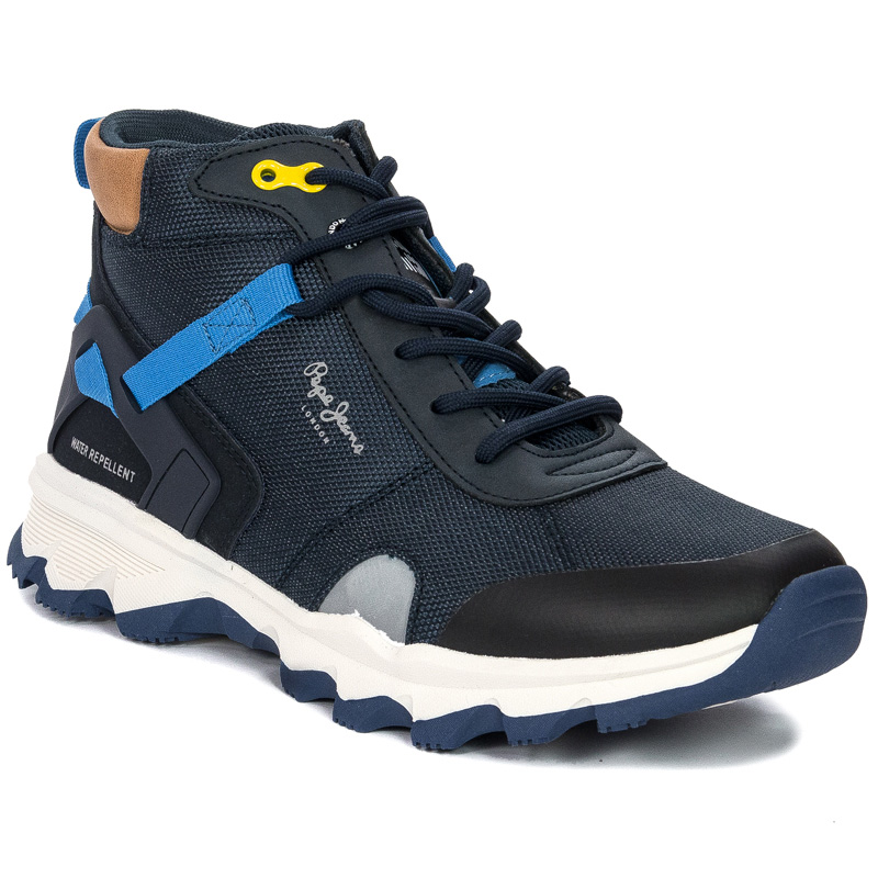 Sneakersy Pepe Jeans PBS50095 595 Navy Peak Trail Junior Granatowe