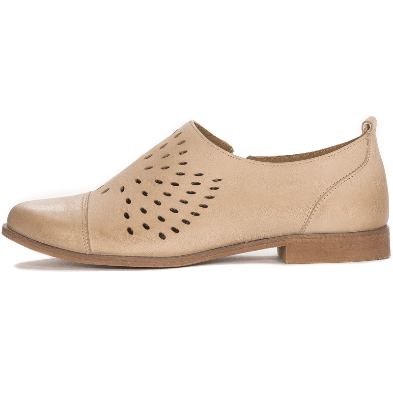 Maciejka 04936-04/00-5 Beige Flat Shoes