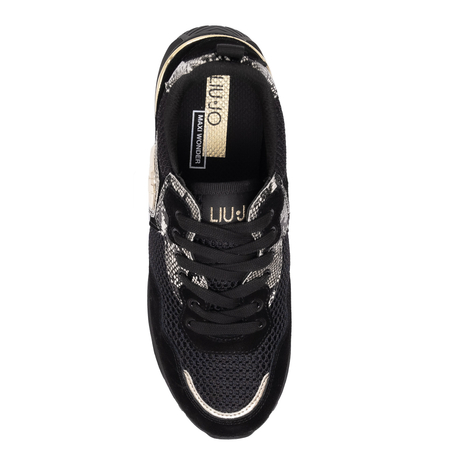 Liu Jo Sneakersy Damskie Na Platformie Black