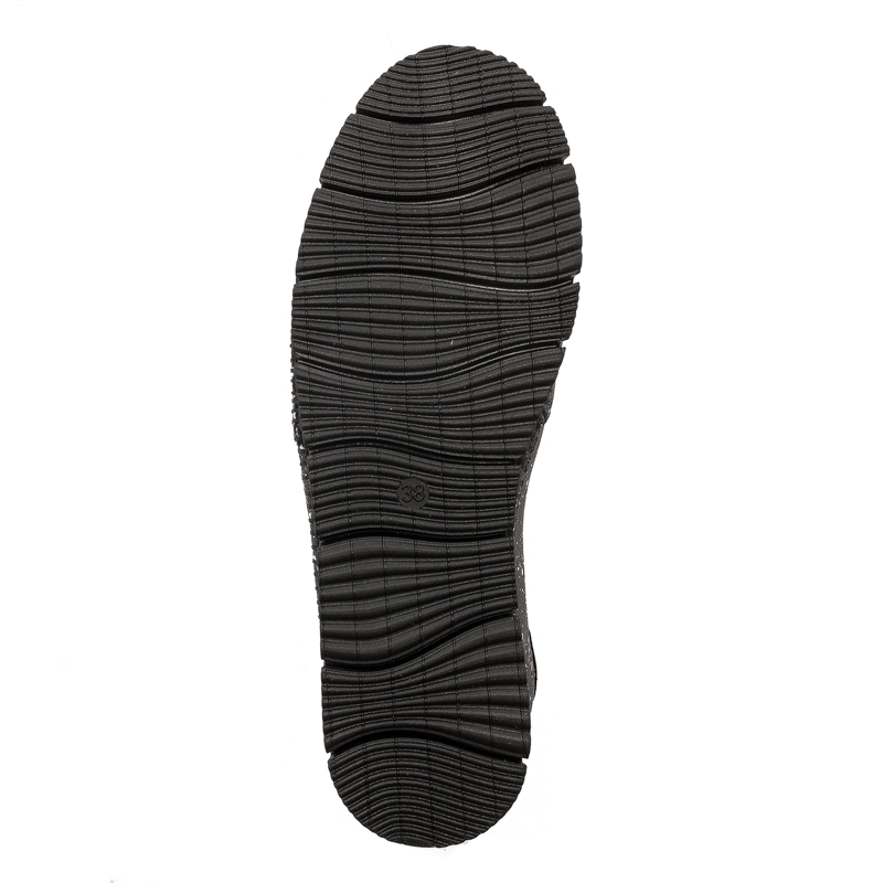 Maciejka Black with Dots Low Shoes