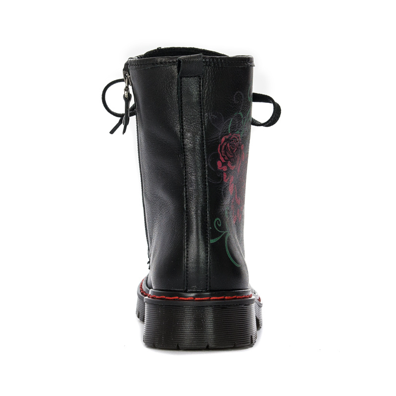 Maciejka 1609B-01/00-6 Black Lace-up Boots