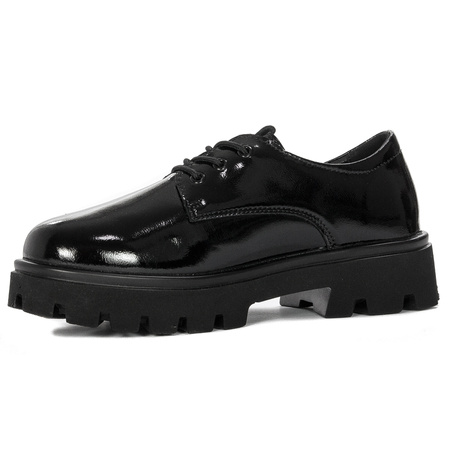 Filippo DP4729/23 BK L Black Pattent women's Low Shoes