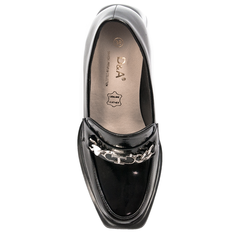 S.Barski MR870-7259 Black Women's Pumps