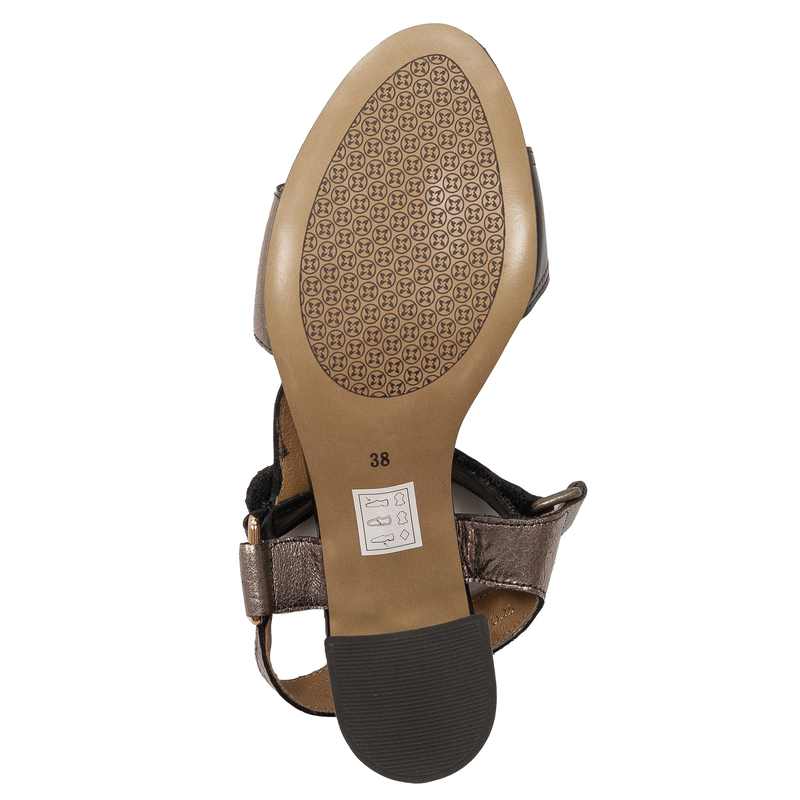  Maciejka Women's High Heel Sandals Leather Black