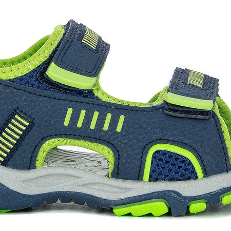 Kangaroos 18338 000 4054 DK Navy Lime Sandals