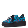 Maciejka Women's Leather Sneakers Blue