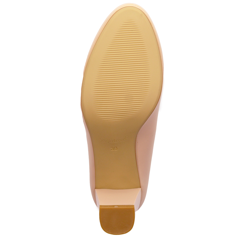 Sergio Leone Beige Beige Pumps