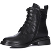 Maciejka Leather Lace-Up Ankle Boots Side Zipper Black N3113-01/00-8N3113-01/00-8