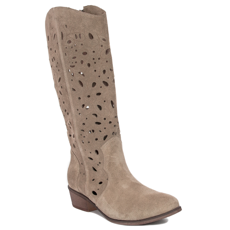 Maciejka 2875J-04/00-1 Beige Knee-High Boots
