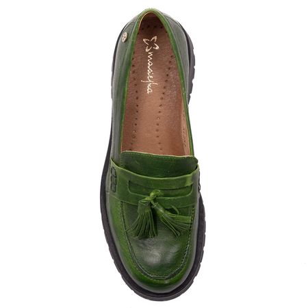Maciejka Women's Green Shoes On Platform