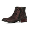 Maciejka Women's Boots Burgundy and Black