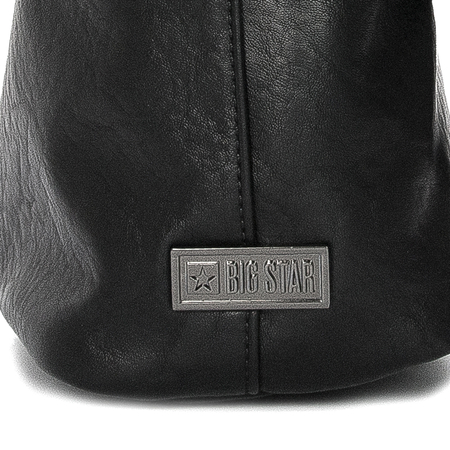 Black Big Star Black Bag